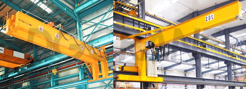 wall travelling jib crane