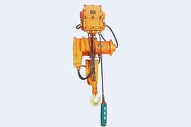 menu Explosion Proof Electric Chain Hoist with Motorized Trolley