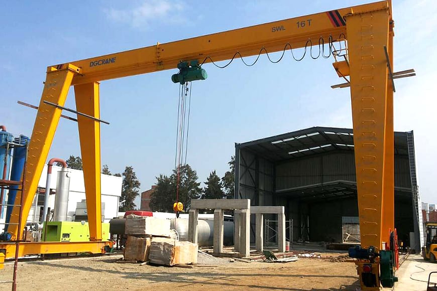 Single girder gantry crane 1 1