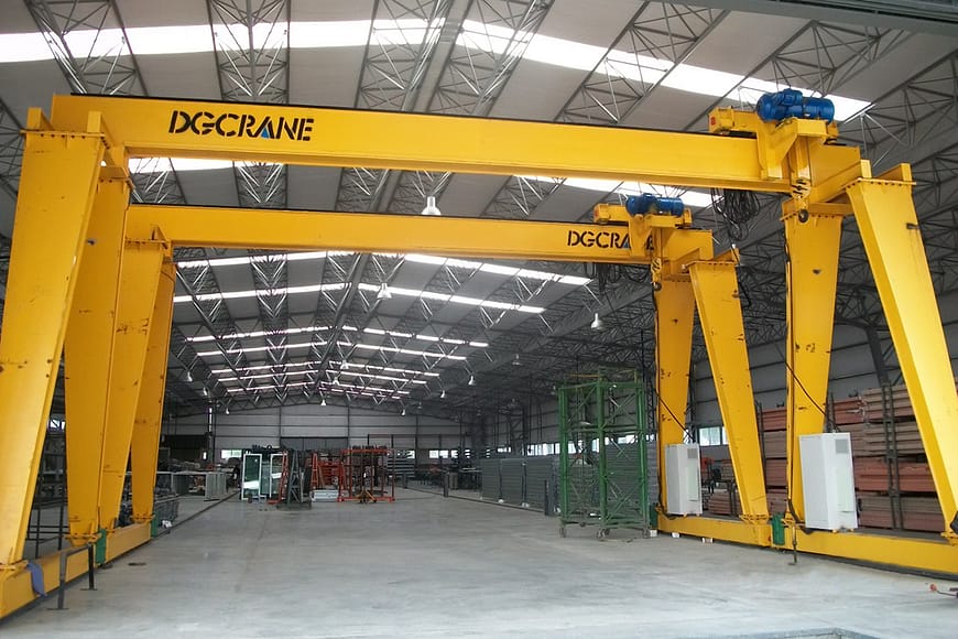 Single girder gantry crane 14