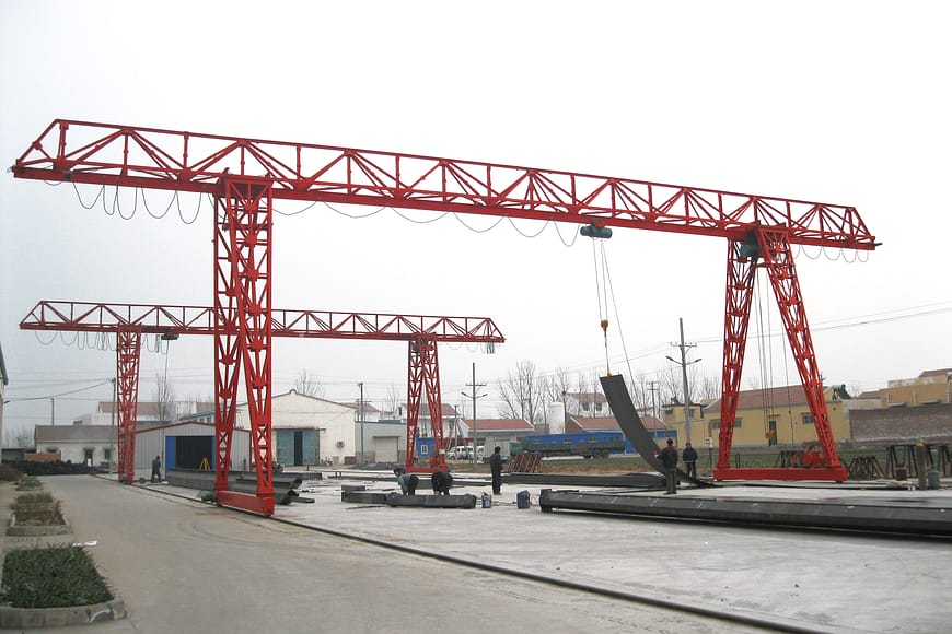 Single girder gantry crane 15