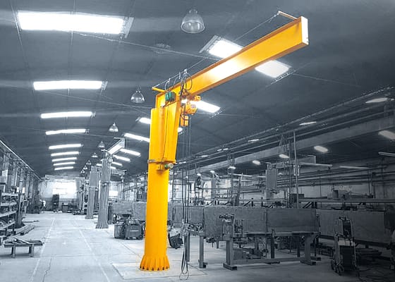 gru a braccio autoportante