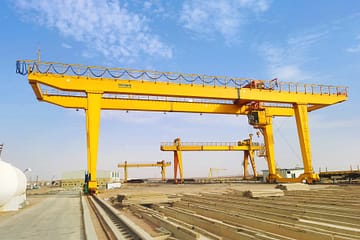 γερανός ατσάλινης κατασκευής Σαουδική Αραβία