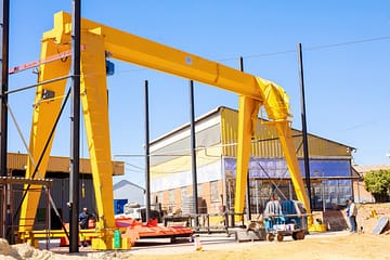 γερανός ατσάλινης γέφυρας Ζιμπάμπουε