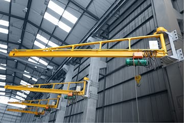 gru a braccio montata a parete