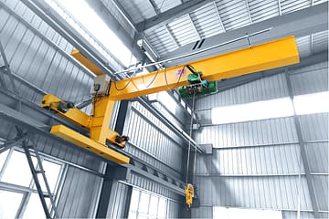 gru a braccio mobile da parete