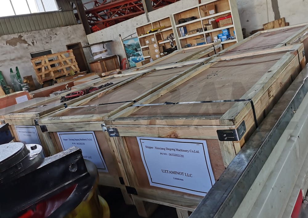 Pieces Gears Exported to Uzbekistan