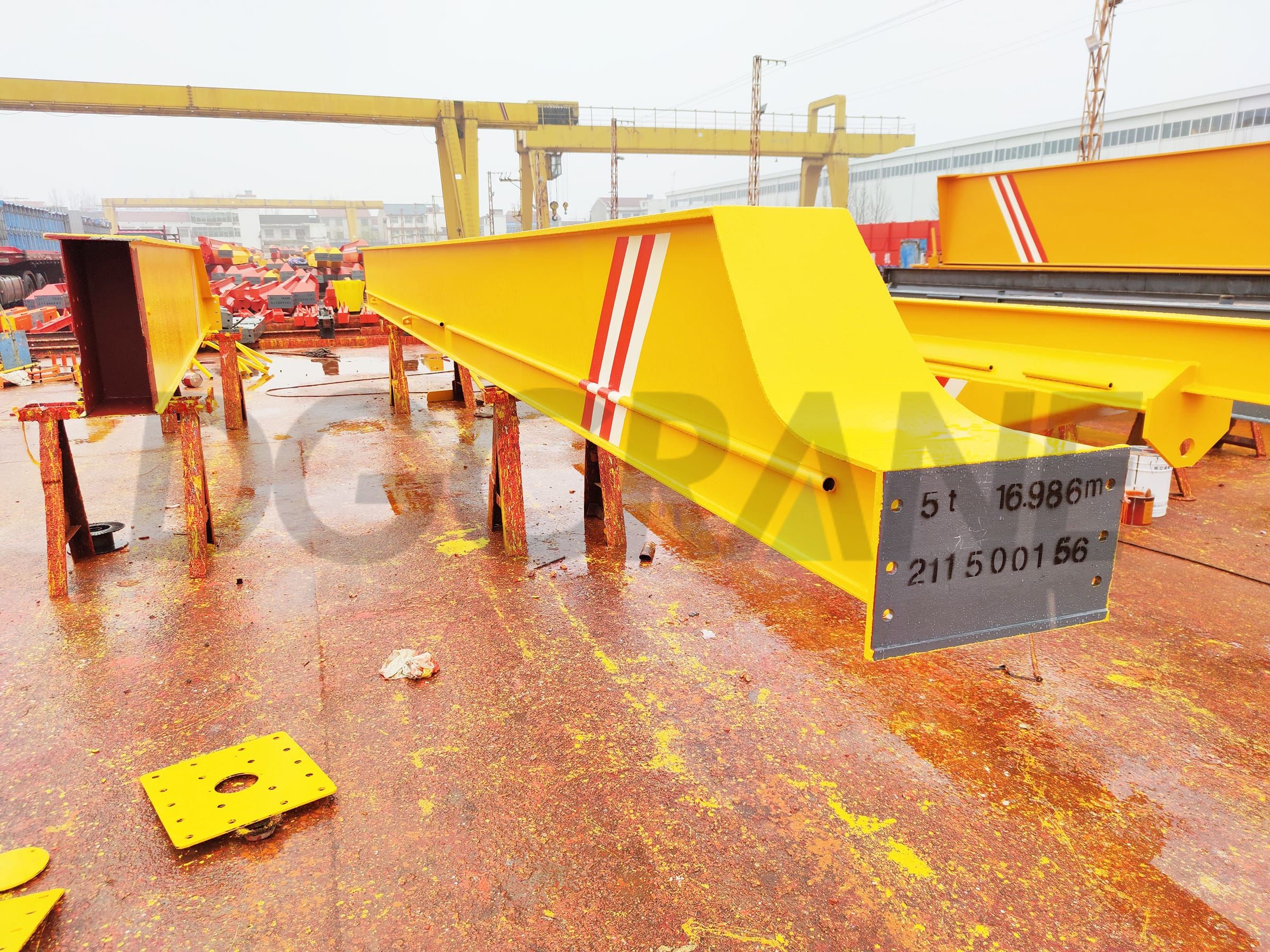 2.After painting the main beam