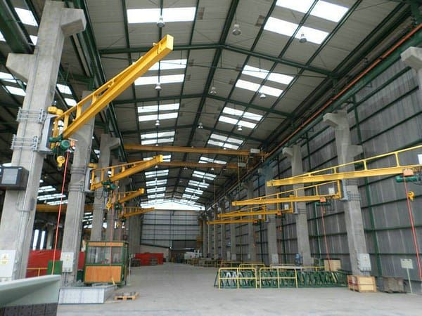 peru wall mounted jib cranes