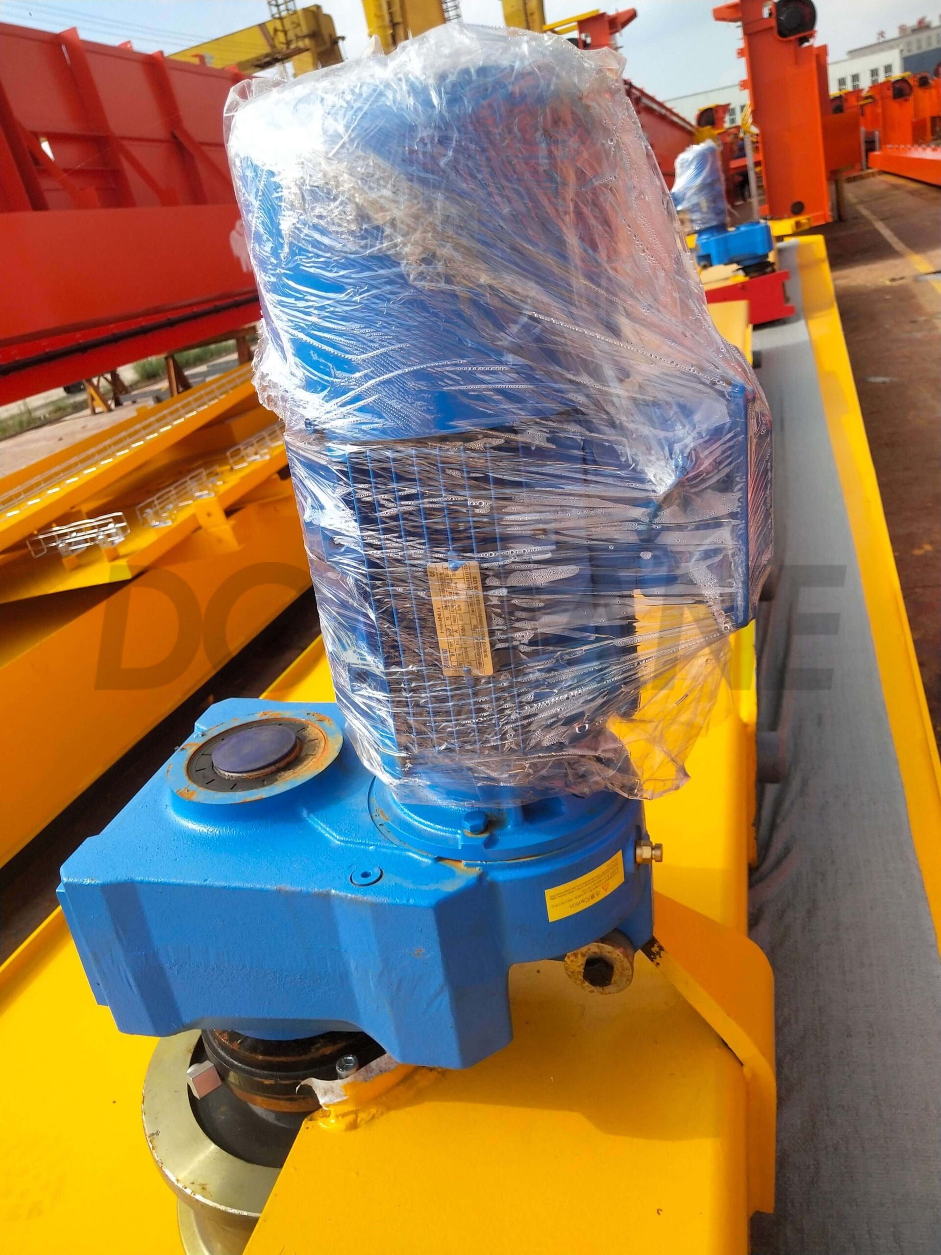 End carraige of overhead crane scaled