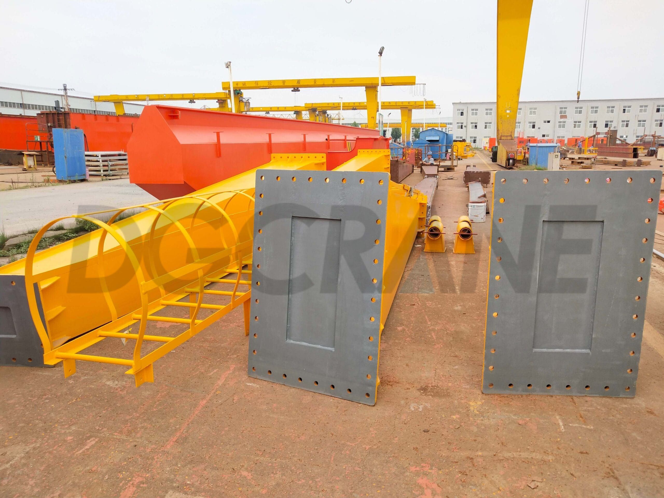 Support legs of double girder gantry crane scaled