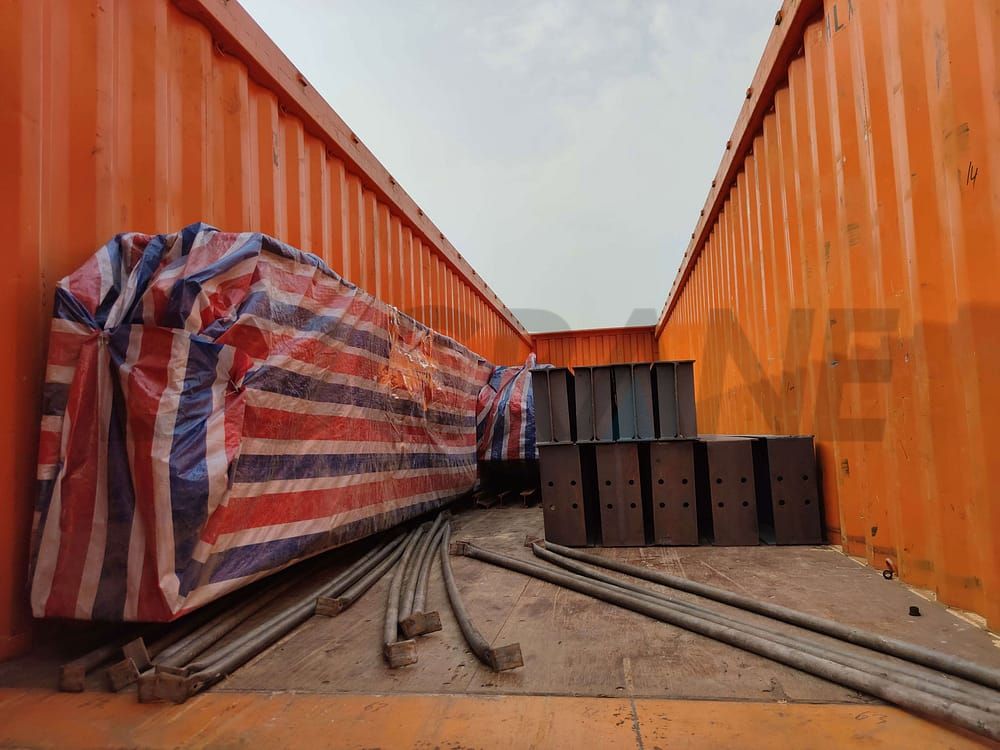 single girder overhead crane exported to Uruguay 1 2