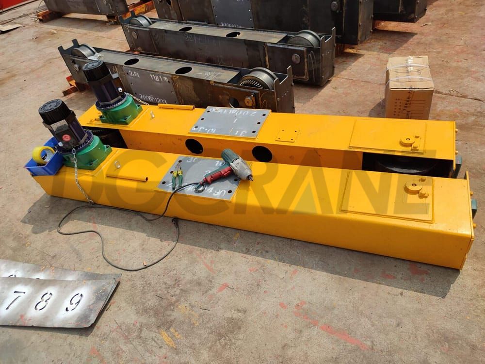single girder overhead crane exported to Uruguay 2