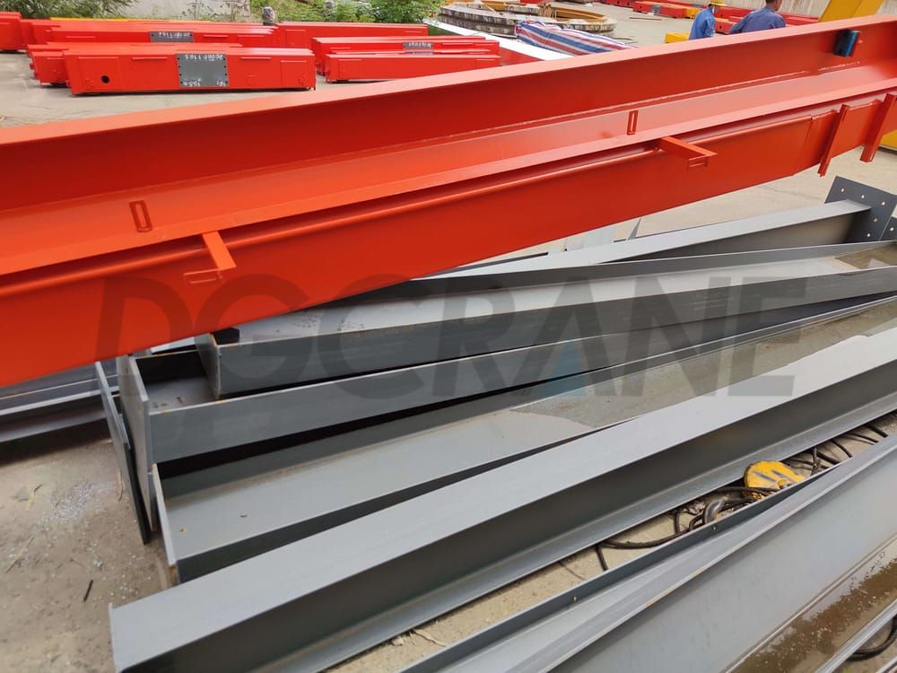 single girder overhead crane exported to Uruguay 7 scaled