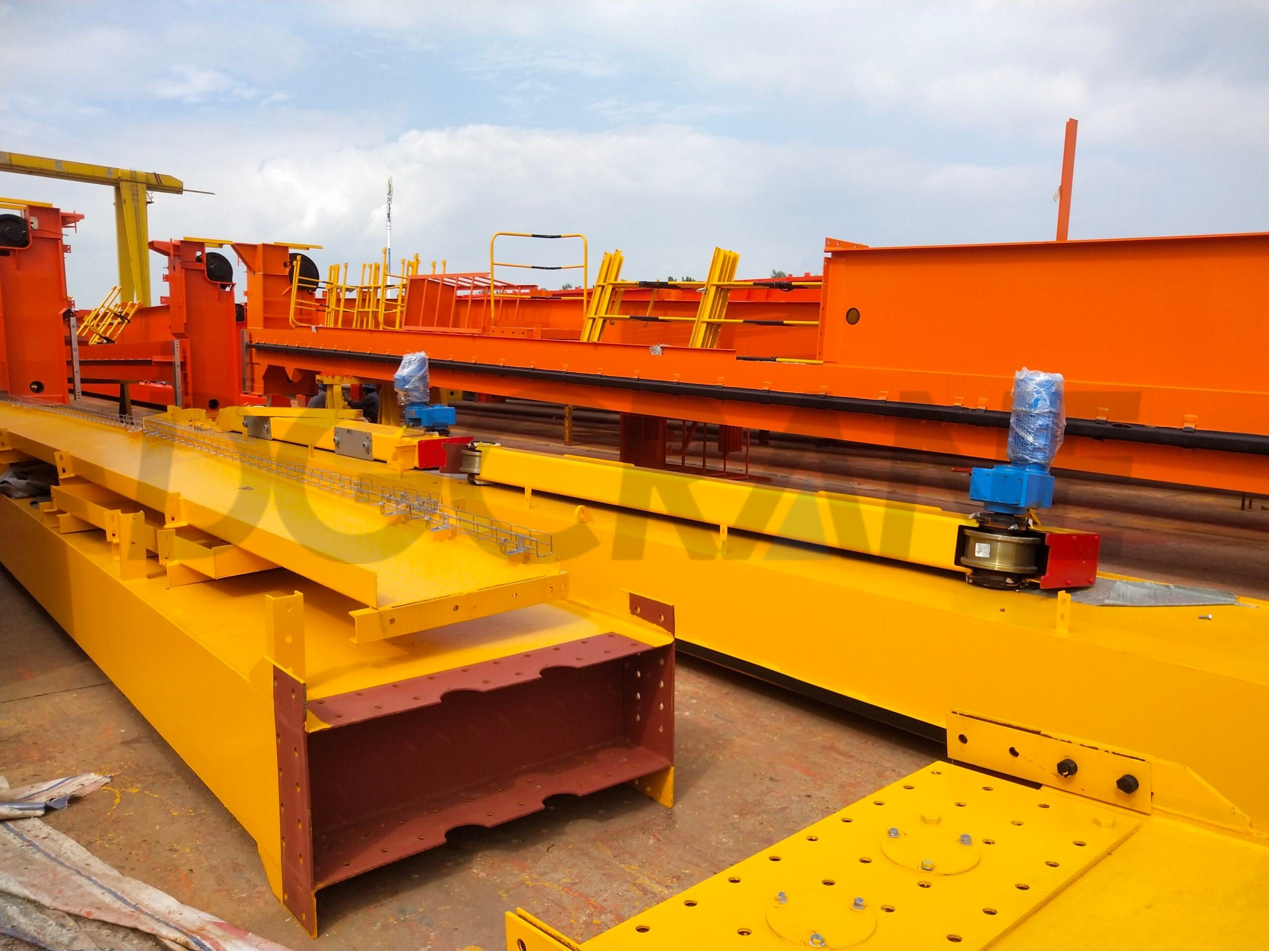 Double girder overhead crane