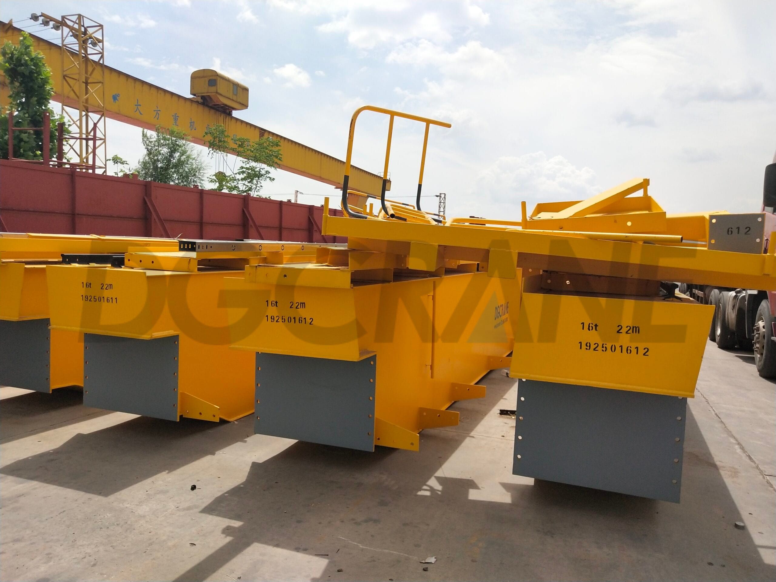 Semi type double girder gantry crane