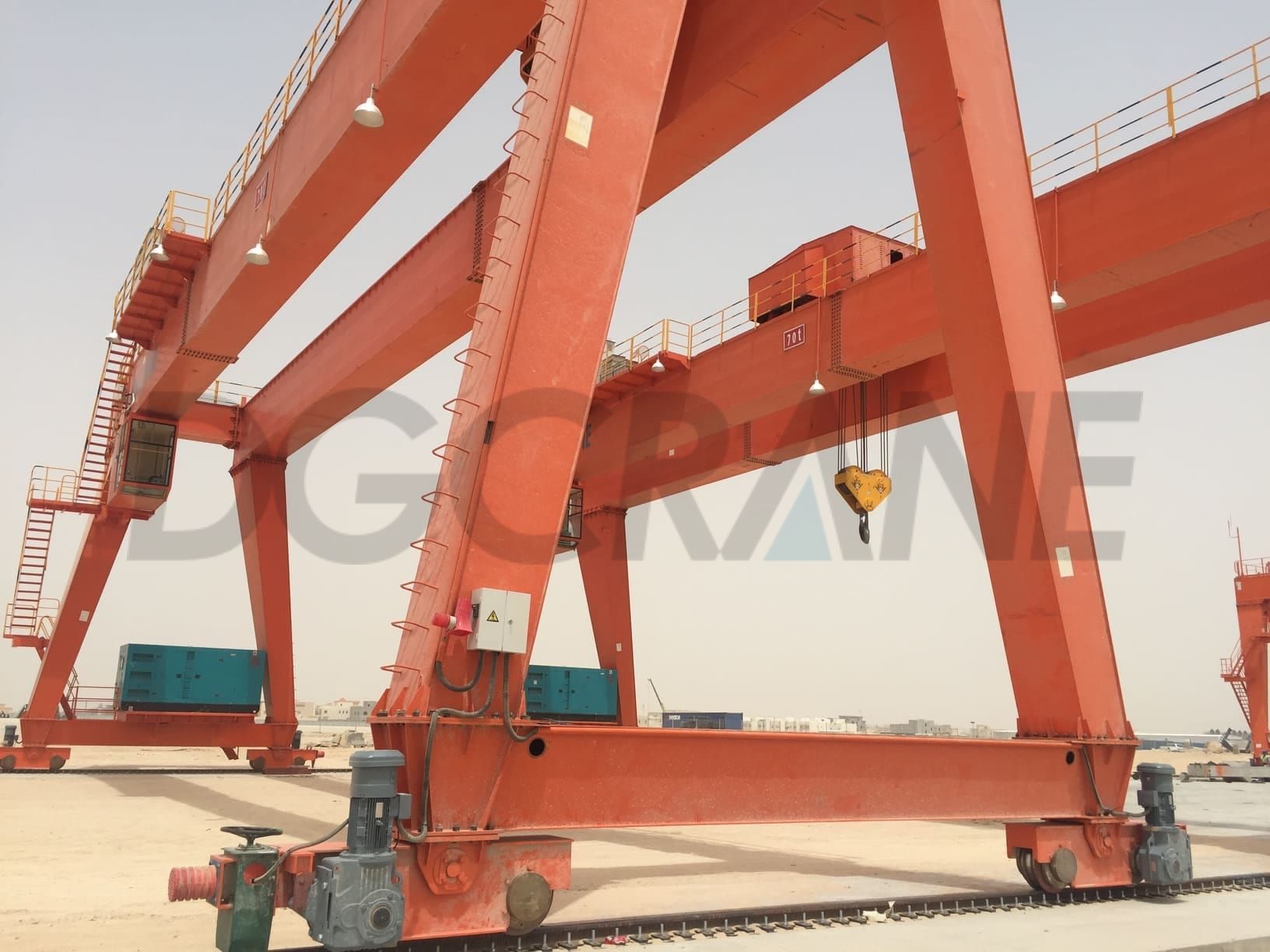 MG70t gantry crane finished installation pictures