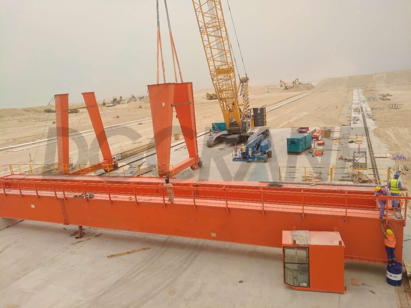 double main girder installation