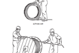 Installing the wire rope