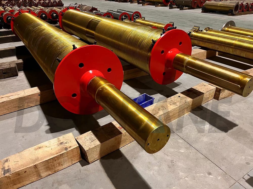 finishied wire rope drum
