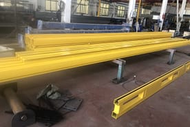 Reli Kuu ya Boriti ya Crane ya Daraja la Tani 1 ya Girder ilipimwa