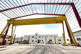 usakinishaji uliokamilika Picha ya crane ya gantry ya mbili 1