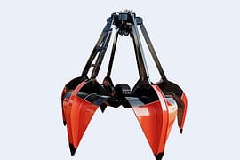 মেনু চার দড়ি কমলার খোসা গ্রাব বালতি