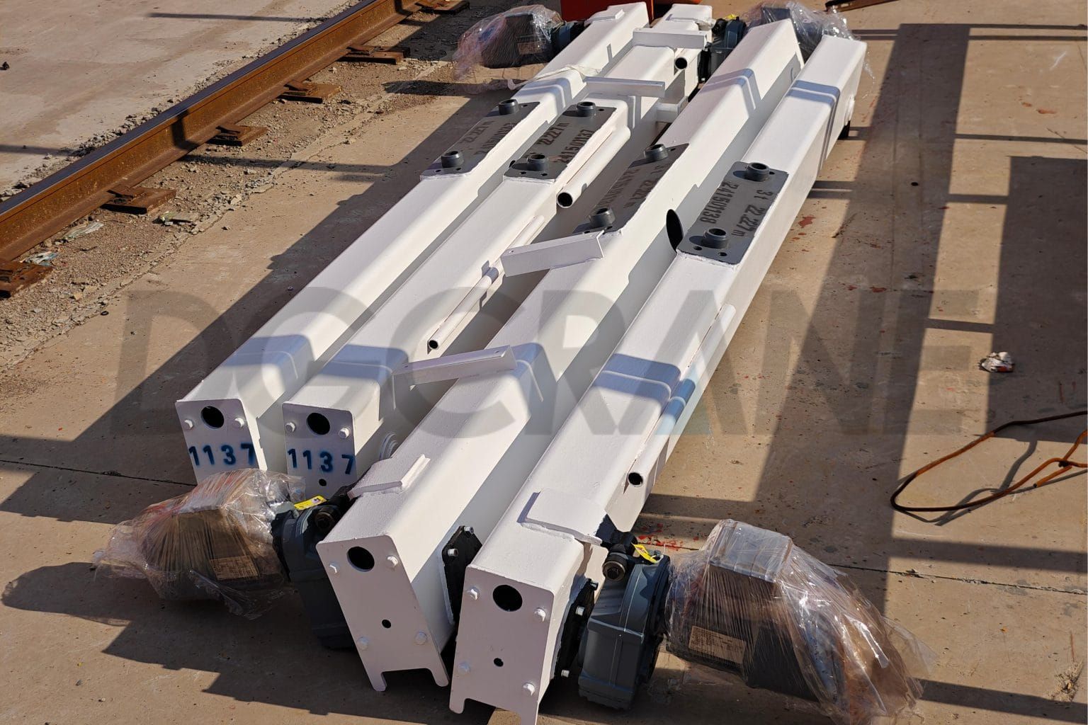 4 Sets Of HD European Type Single Girder Overhead Cranes Exported To