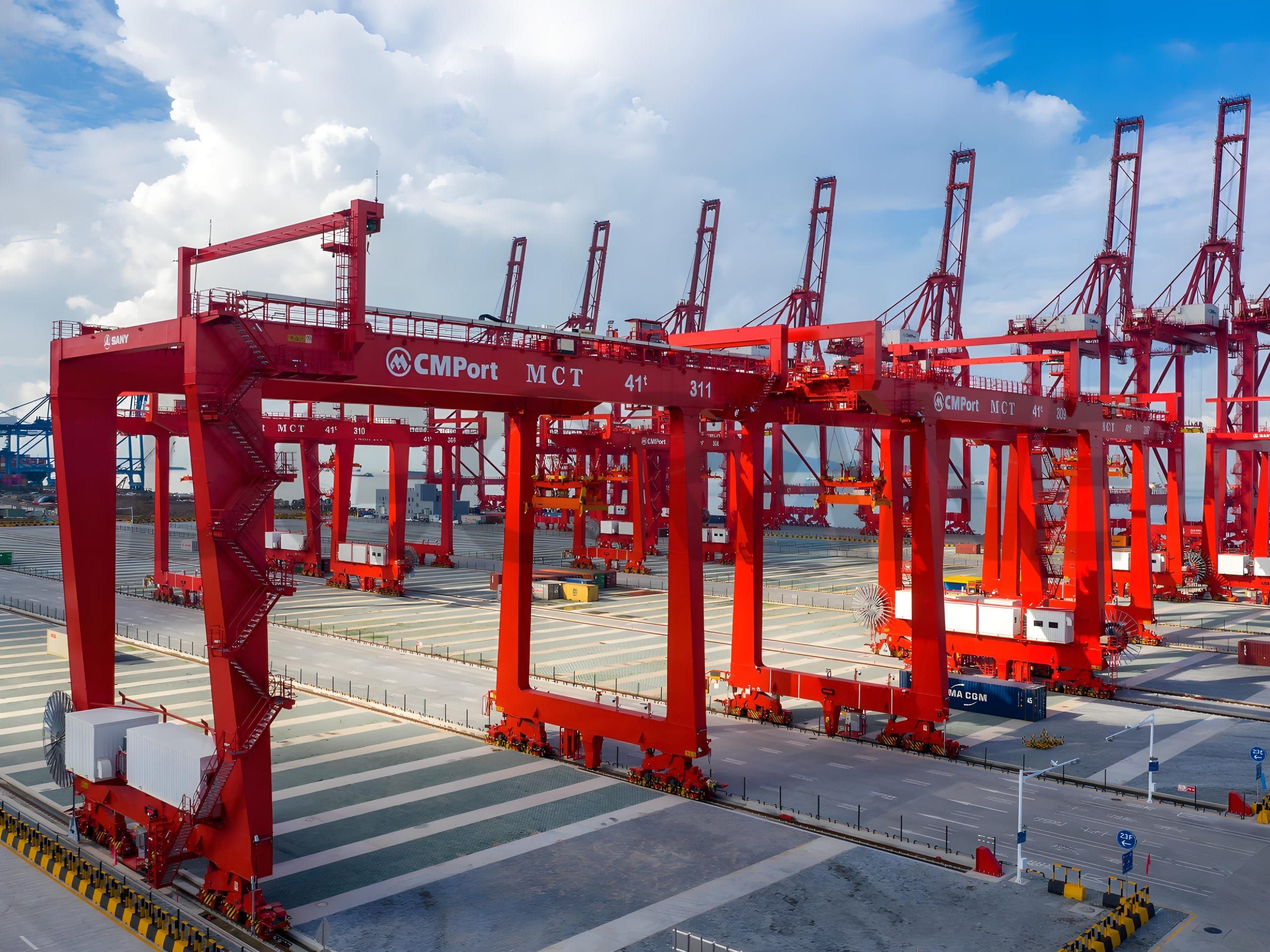 Kontena Zilizowekwa kwenye Gantry Cranes zimeongezwa