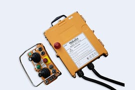 joystick type crane radio wireless remote control menu