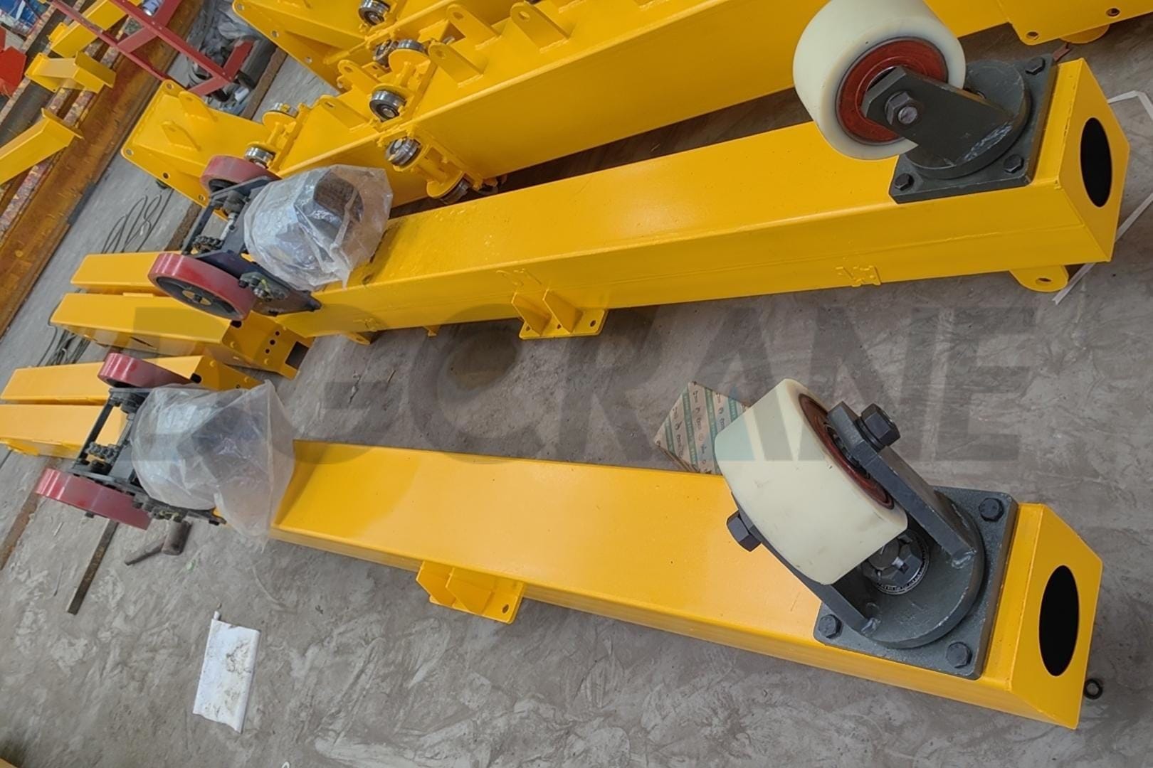 Cases4 5 Ton Portable Gantry Cranes Exported to Singapore watermarked