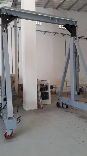 Cases5 Portable Gantry Crane Exported to Senegal 2 watermarked