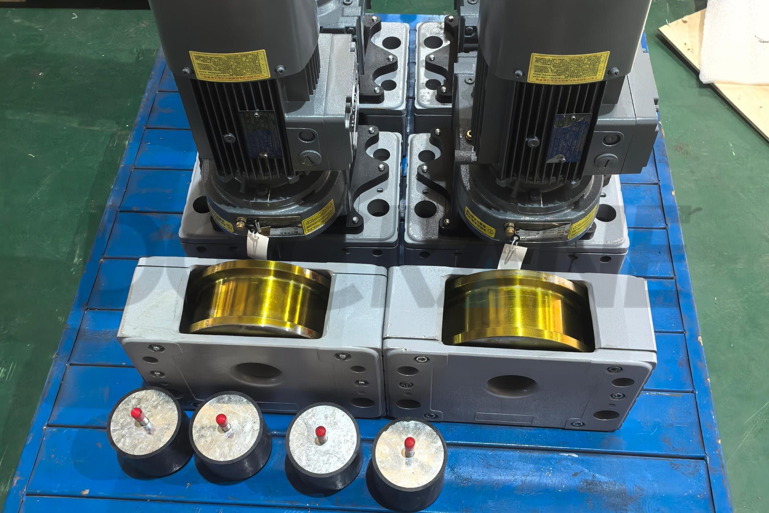 Imágenes terminadas de bloques de ruedas y accesorios DRS200 1 escala