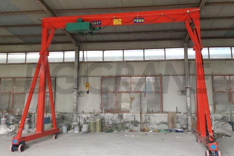 Motorized Portable Gantry Crane