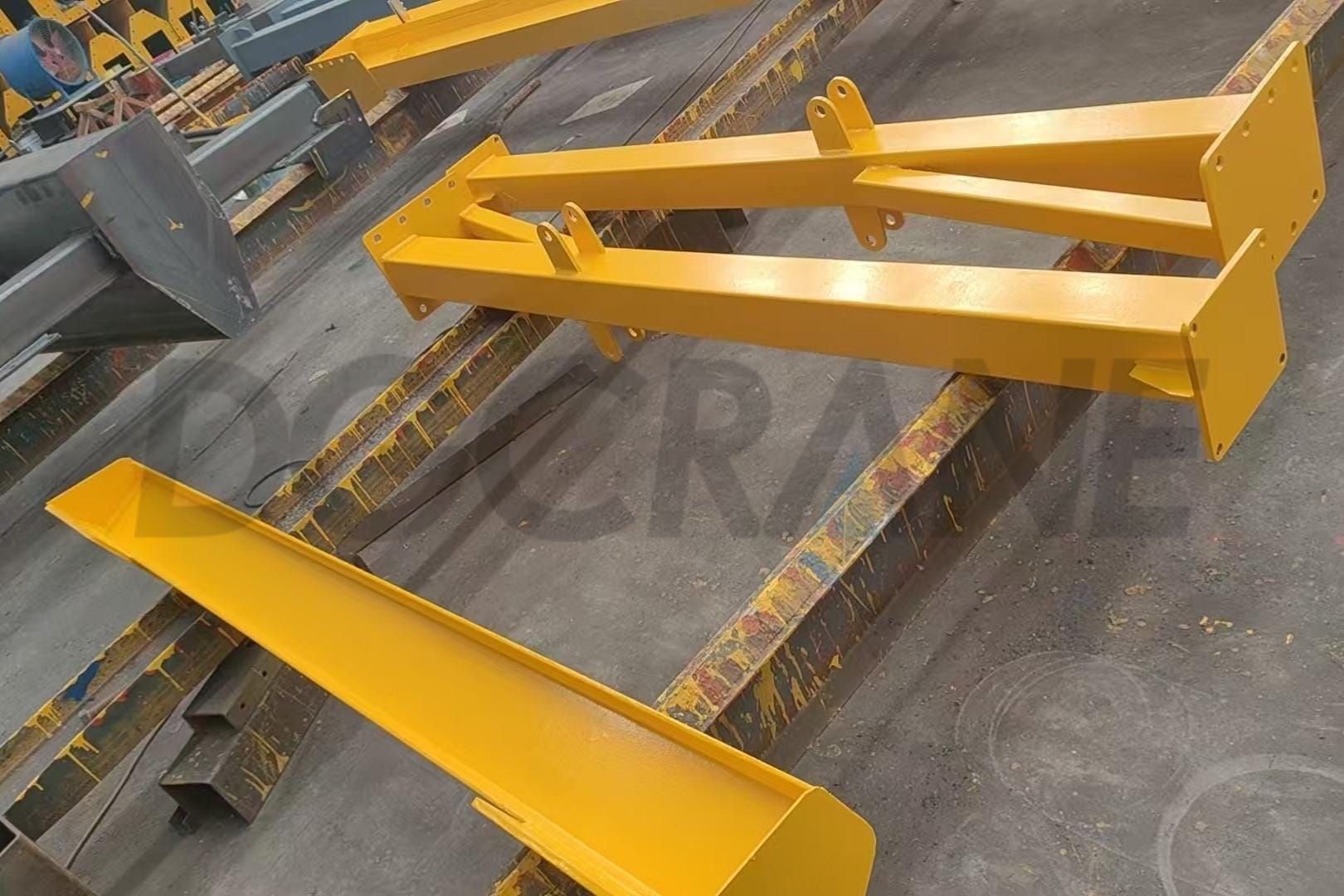 Foto produksi mini gantry crane 0,5t 1