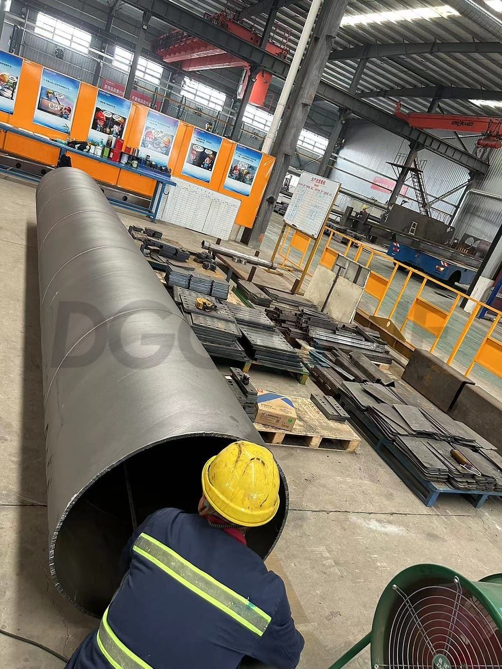 case2 3 Ton Free Standing Jib Cranes Supplied to Mexico watermarked