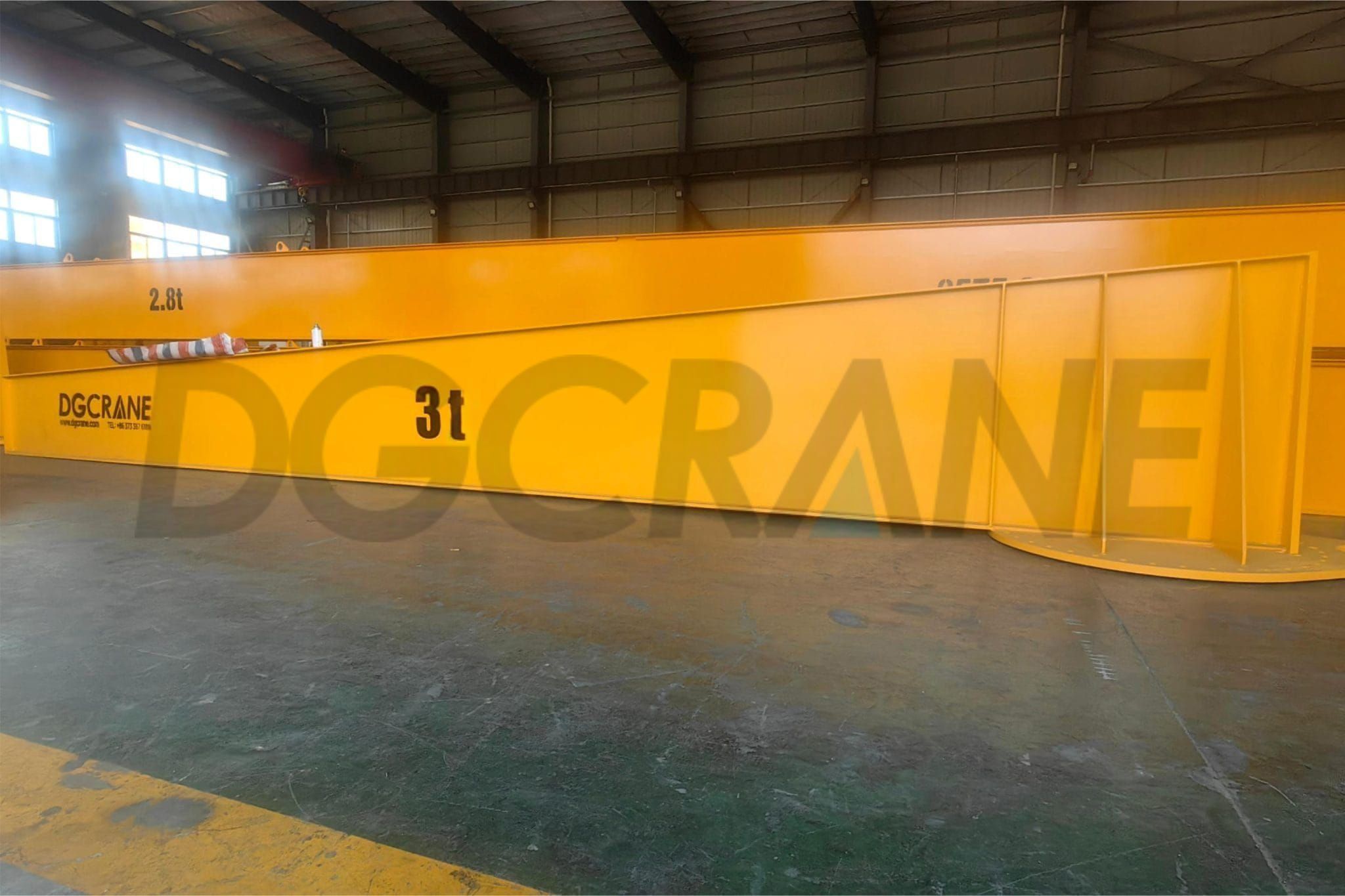 case3 3T Free Standing and 10T Wall Mounted Jib Crane Delivered to Mexico 2