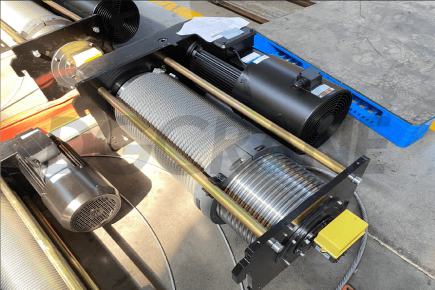 Applications of Nylon Rope Guide European Style Electric Hoists 1