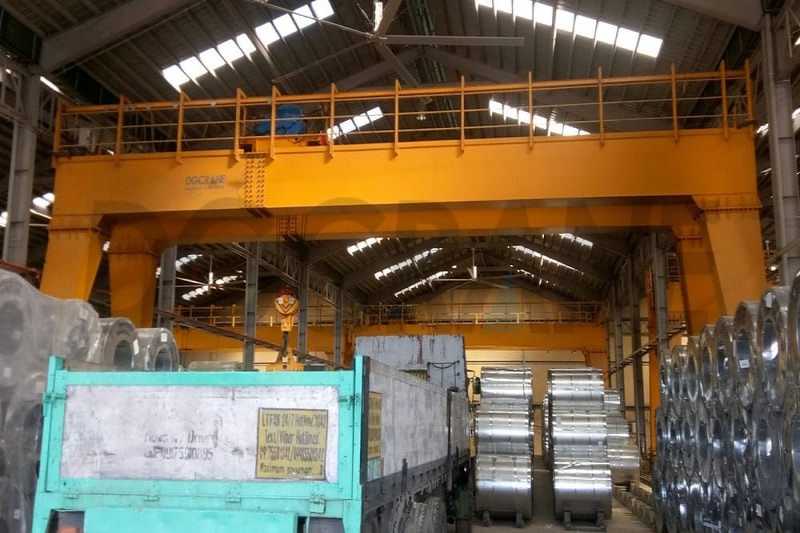 Kren Gantry Double Girder dan Bahagian Kren Dihantar ke Filipina 1 bertanda air