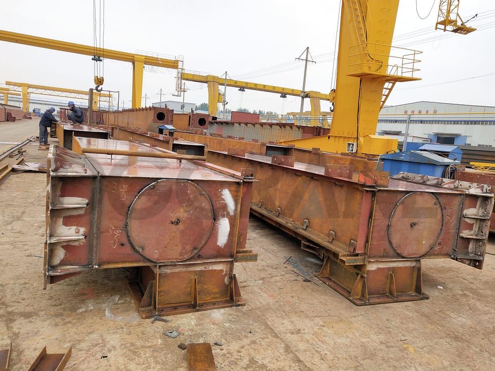 Kren Gantry Double Girder dan Bahagian Kren Dihantar ke Filipina 4 bertanda air