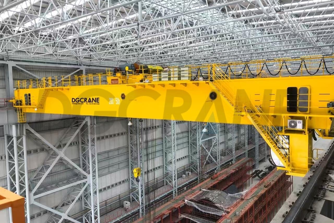 FEM Double Girder Overhead Crane iliyotiwa alama