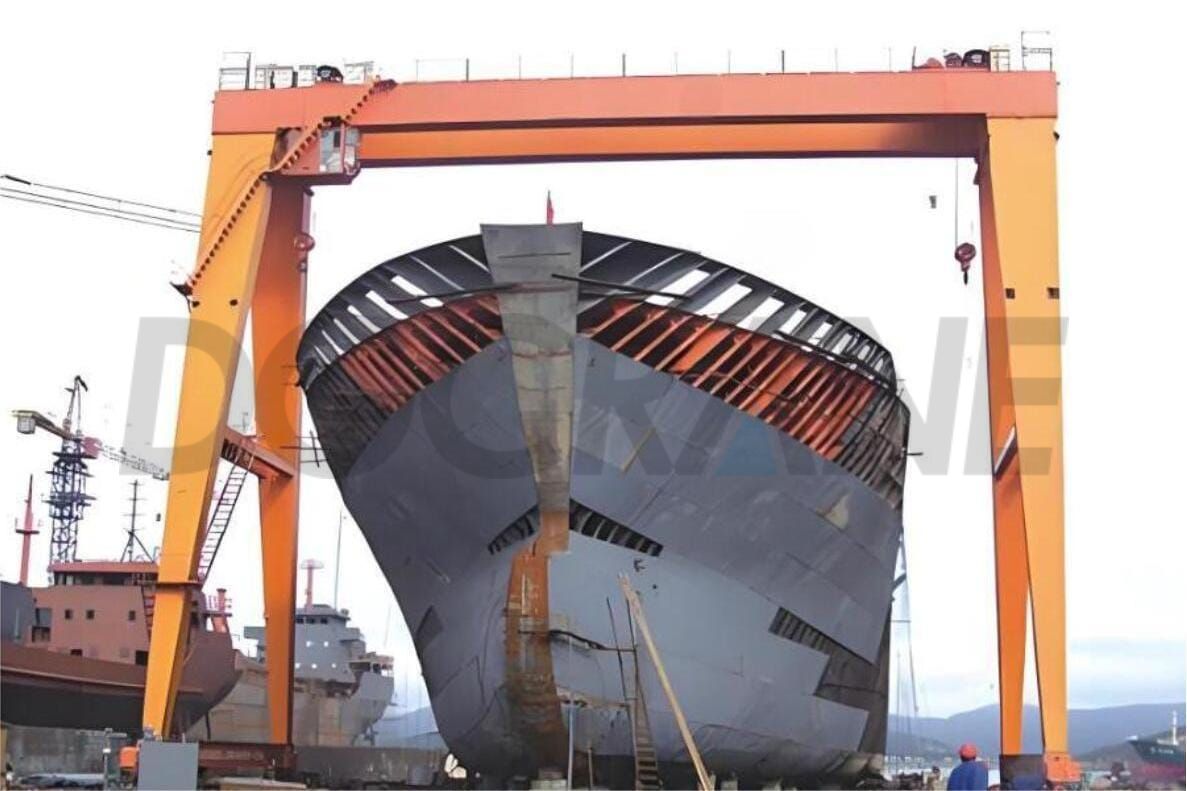 Tersane gantry vinçleri yatay araba