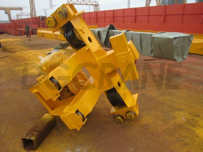 Dua Kren Gantri Single Girder Bilik Kepala Rendah 4 Tan Dijual kepada Argentina 3 bertanda air