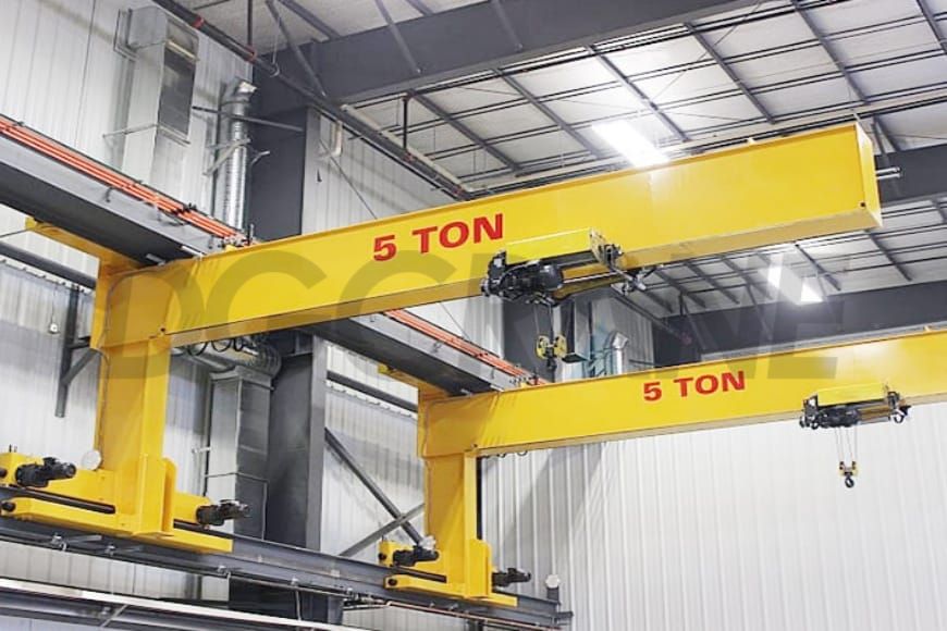 Vägg resande jib Crane