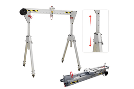 Grue à portique pliable en aluminium