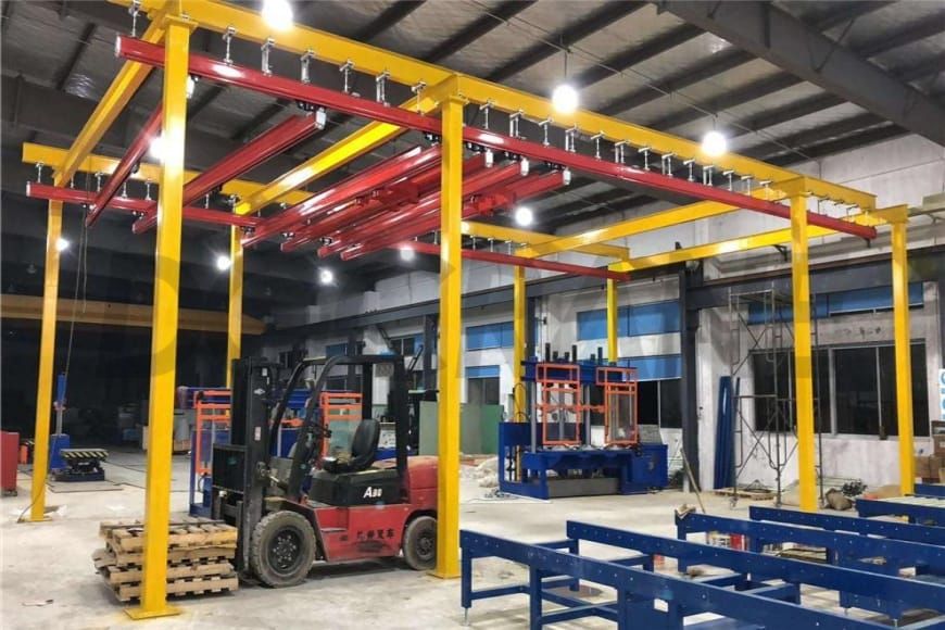 Free Standing Workstation Bridge Cranes 3