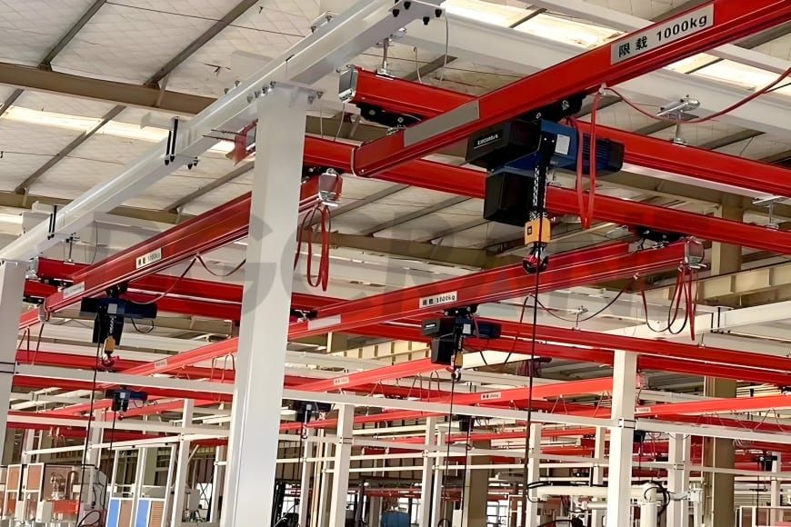 Free Standing Workstation Bridge Cranes 4