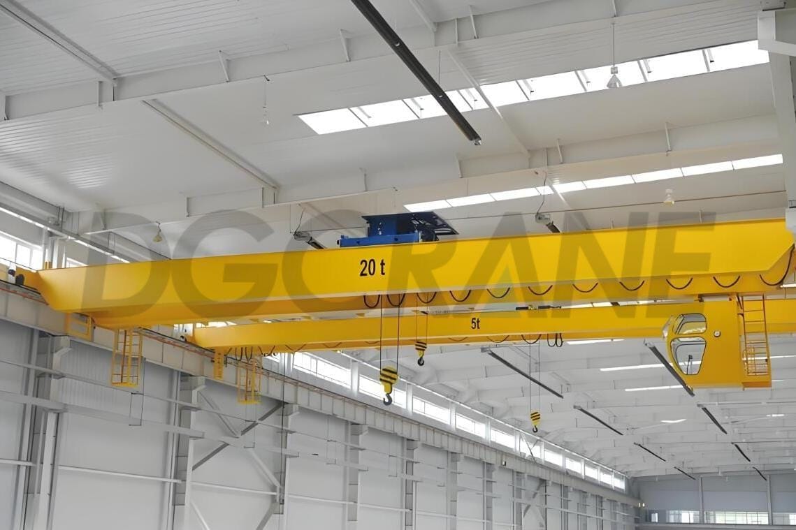 LH Type Double Girder Overhead Crane with Hoist Trolley watermarked