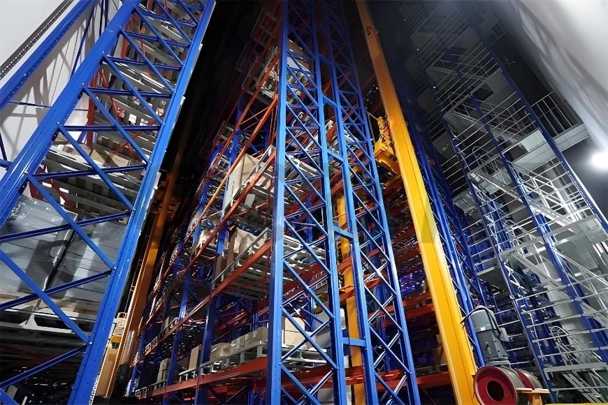 Lagerkran-Fälle Smart Warehouse-Projekt für einen Hersteller elektrischer Steckverbinder 2 1