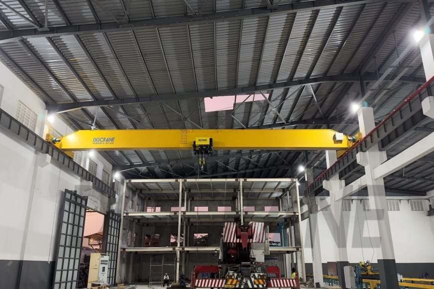 cases2 Installation and Test Run of 16 Ton Overhead Cranes in Tanzania 1 watermarked